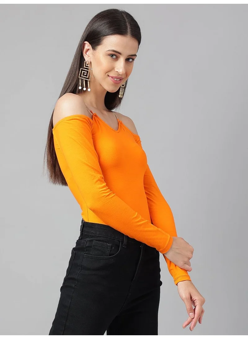 Ohsofly  Women’s Bodysuit – Stylish Comfortable Everyday Wear | Trendy Slim Fit One Piece for Casual Outfits, Layering, Office, Party & Travel Fashion for Women | Best Price UAE